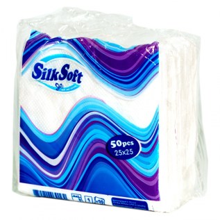 Անձեռոցիկ Silk Soft 25*25 50հտ Փափուկ 0162 1