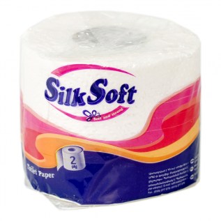 Թուղթ Զուգարանի Silk Soft 2շ 1հտ 90075 գազ/գ
