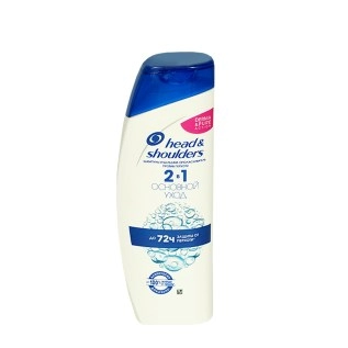 Շամպուն և բալզամ-կոնդիցիոներ թեփի դեմ Head & Shoulders 2-ը 1-ում «Հիմնական խնամք» 400մլ