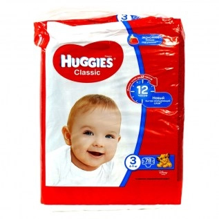Տակդիր Huggies Classic N3 4-9կգ 78հտ