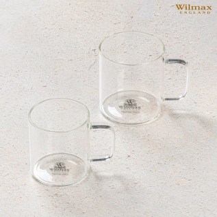 Լուծվող սուրճի բաժակ Wilmax WL-888602/A թերմո ապակի 100մլ 3