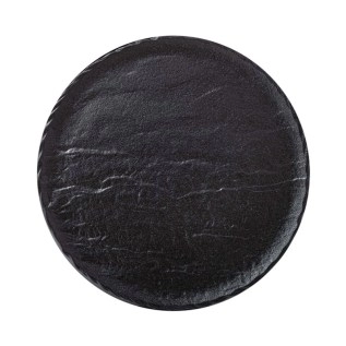 Կլոր ափսե Wilmax WL-661124/A SlateStone սև ճենապակի 20.5սմ