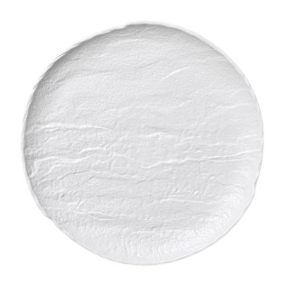 Կլոր ափսե Wilmax WL-661526/A WhiteStone անփայլ սպիտակ ճենապակի 25.5սմ