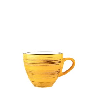 Սուրճի բաժակ Wilmax WL-669434/A ճենապակի 110մլ դեղին 6 հատ