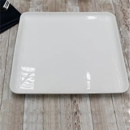 Քառակուսի ափսե WL-992681/A 7470 ճենապակի 24.5x24.5սմ 2