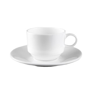Սուրճի բաժակ Wilmax WL-993039/AB ճենապակի 140մլ սպիտակ 6 հատ 1