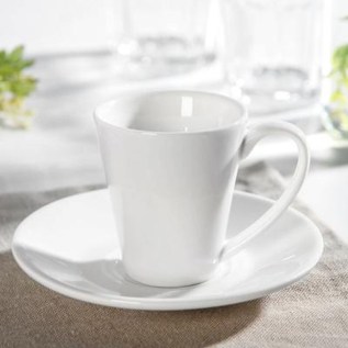 Սուրճի բաժակ Wilmax WL-993054/6C ճենապակի 110մլ սպիտակ 6 հատ 2