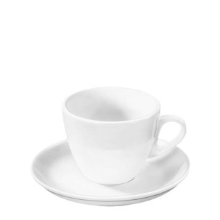 Կապուչինոյի, լուծվող սուրճի բաժակ Wilmax WL-993175/AB ճենապակի սպիտակ 190մլ 6 հատ