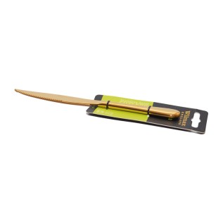 Սթեյքի դանակ Wilmax WL-999163/1B Stella չժանգոտվող պողպատ 23.5սմ ոսկեգույն