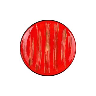 Կլոր ափսե Wilmax 668212/A 5500 Scratch ճենապակի 20.5սմ կարմիր