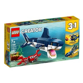Կոնստրուկտոր LEGO Creator 31088 3-ը 1-ում խորը ծովի արարածներ 230 կտոր 7+ 1
