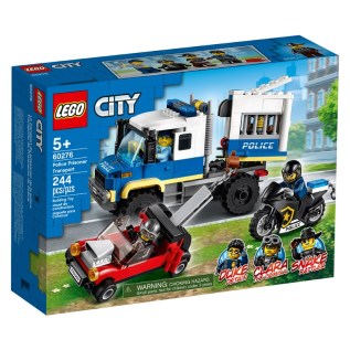Կոնստրուկտոր LEGO City 60276 ոստիկանության տրանսպորտ հանցագործներին տեղափոխելու համար 244 կտոր 5+