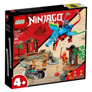 Կոնստրուկտոր LEGO NINJAGO 71759 նինջա վիշապի տաճար 161 կտոր 4+