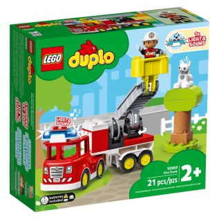 Կոնստրուկտոր LEGO Duplo 10969 հրշեջ մեքենա 21 կտոր 2+ 1