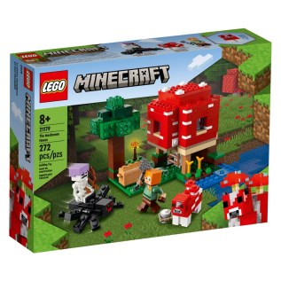 Կոնստրուկտոր LEGO Minecraft 21179 սնկից տուն 272 կտոր 8+