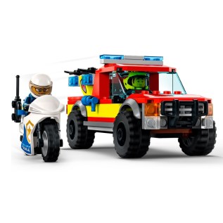 Կոնստրուկտոր LEGO City 60319 հրշեջ ջոկատ և ոստիկանական հետապնդում 295 կտոր 5+ 4