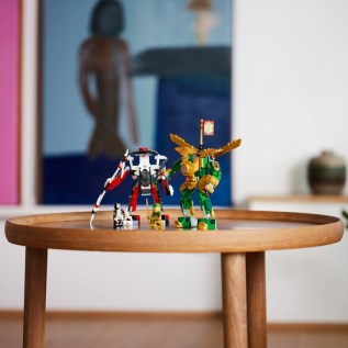Կոնստրուկտոր LEGO NINJAGO 71781 Lloyd’s EVO ռոբոտների ճակատամարտը 223 կտոր 6+ 4