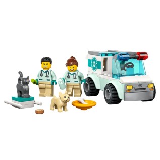 Կոնստրուկտոր LEGO City 60382 անասնաբույժ փրկարարների մեքենա 58 կտոր 4+ 2