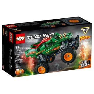 Կոնստրուկտոր LEGO Technic 42149 2-ը 1-ում Monster Jam Dragon 217 կտոր 7+