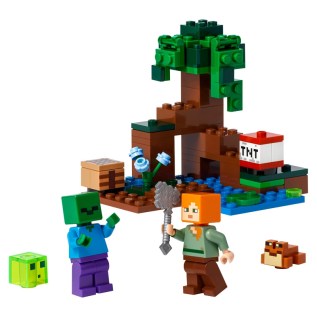 Կոնստրուկտոր LEGO Minecraft 21240 ճահճային արկած 65 կտոր 7+ 2