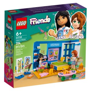 Կոնստրուկտոր LEGO Friends 41739 Լիանի սենյակը 204 կտոր 6+