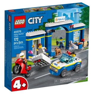 Կոնստրուկտոր LEGO City 60370 փախուստ ոստիկանական բաժանմունքից 172 կտոր 4+