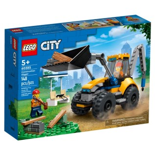 Կոնստրուկտոր LEGO City 60385 շինարարական էքսկավատոր 148 կտոր 5+
