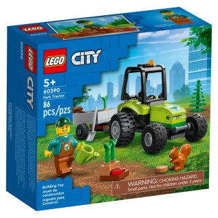 Կոնստրուկտոր LEGO City 60390 այգում աշխատելու տրակտոր 86 կտոր 5+