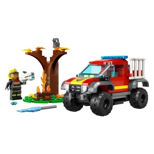 Կոնստրուկտոր LEGO City 60393 փրկարարական հրշեջ մեքենա 4x4 97 կտոր 5+ 2