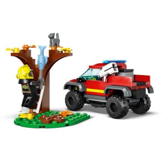 Կոնստրուկտոր LEGO City 60393 փրկարարական հրշեջ մեքենա 4x4 97 կտոր 5+ 3