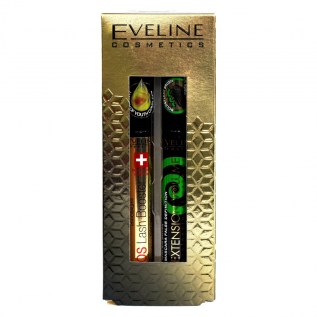 Հավաքածու Eveline Տուշ Lash Booster + Extension Volume 1