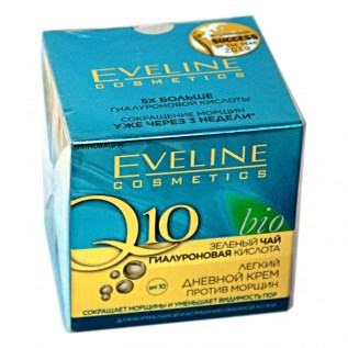 Կրեմ Դեմքի Eveline 50մլ Q10 BIO Зелёный Чая Ցերեկ.