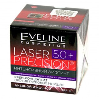 Կրեմ Դեմքի Eveline 50մլ Laser Precision 50+ Против Маршин