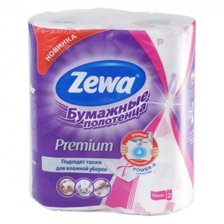 Թուղթ Խոհանոցի Zewa Premium Decor 2հտ 144122