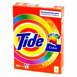 Լվ Փոշի Tide 400գ Color Տուփ Ավտոմատ
