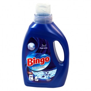 Հեղուկ Լվացքի Bingo 1200մլ 2in1 Magic White 1