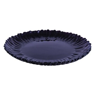 Մատուցարան Ametist Aurora 10499 կլոր սև ապակի 31.5սմ