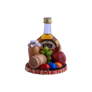 Հայկական հուշանվեր «Նոյ» կոնյակով հավաքածու