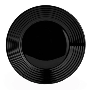 Կլոր ափսե Luminarc L7613 Harena Black ապակի 19սմ