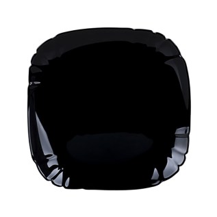 Քառակուսի ափսե Luminarc P7063 Lotusia Noir ապակի 25.5x25.5սմ սև 2